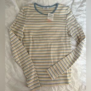 Cotton On long sleeve striped tshirt